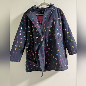 Girls 4T Hooded Rain Coat
